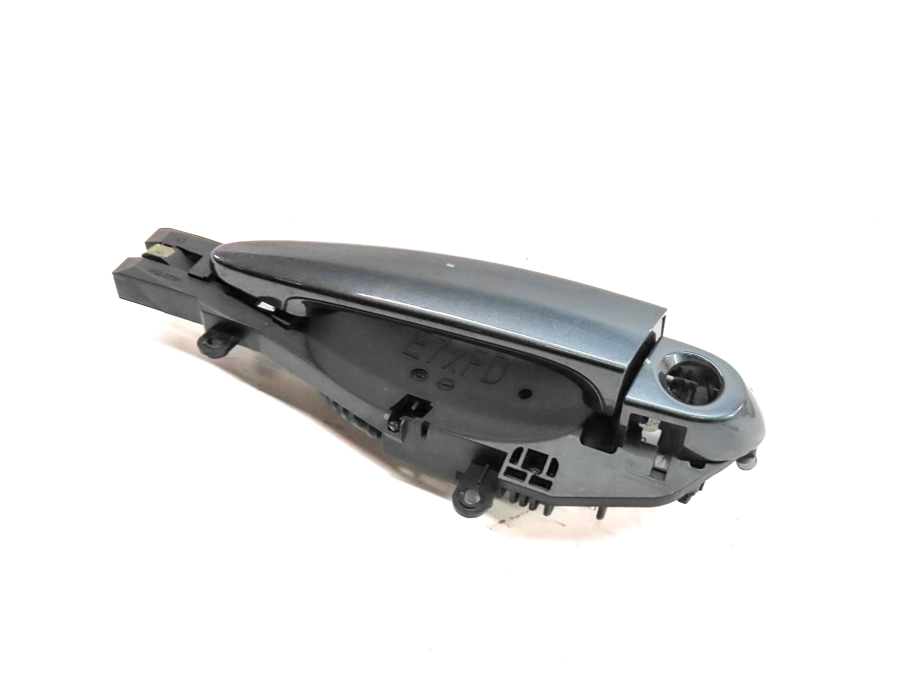 08-14 BMW X5 X5M X6 X6M (E70 E71) FRONT LEFT DRIVER COMFORT DOOR HANDLE (Gray) — exact item pictured